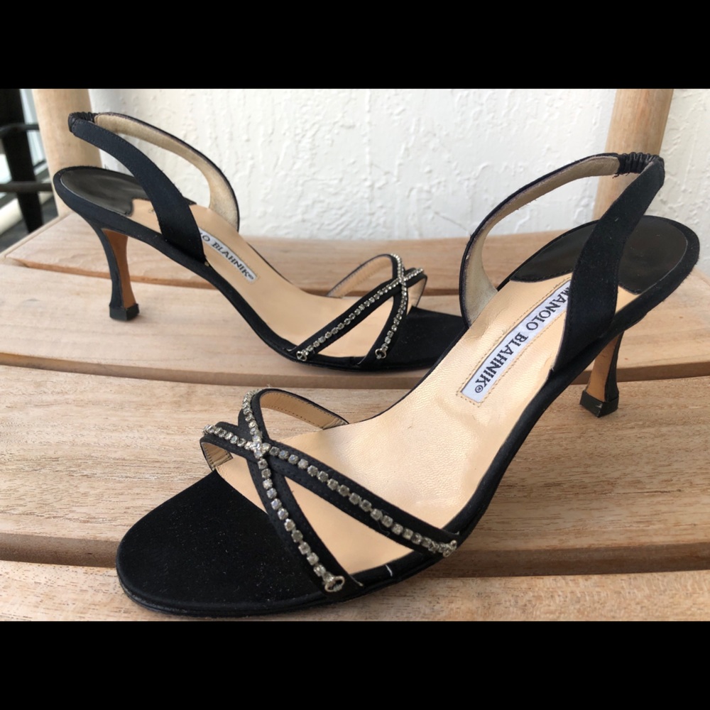 Manolo Blahnik Slingback Sandals